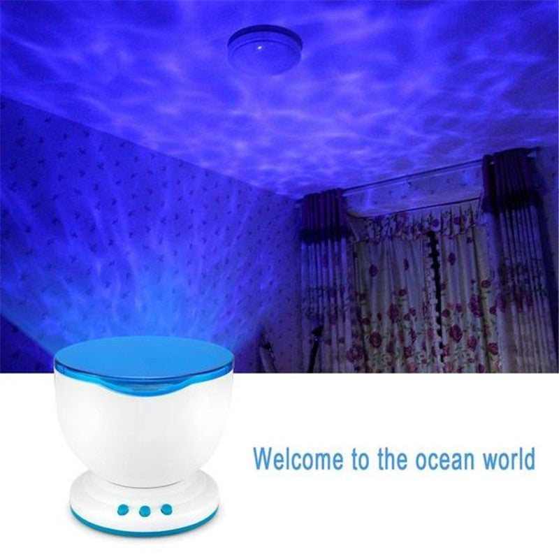 Ocean Wave Projector LED Night Light